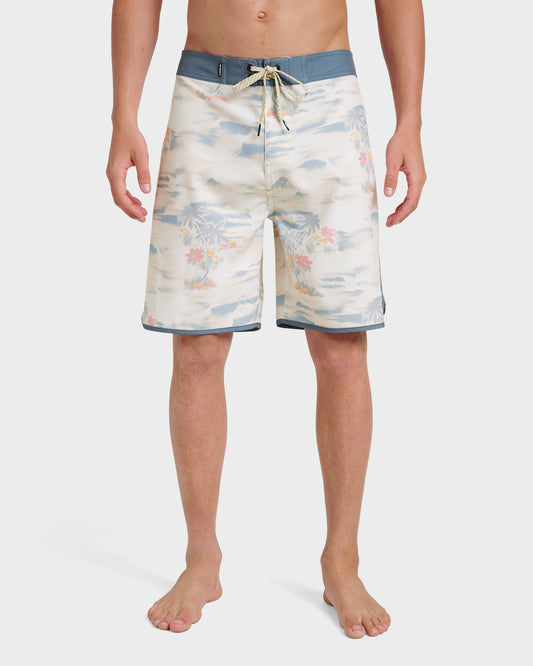 Surfsilk Tropical Surf 19" Boardshorts - Moonstruck