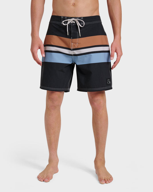 Original Straight Leg 18" Boardshorts - Black