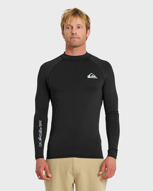 Everyday UPF 50 Long Sleeve Rashguard - Black