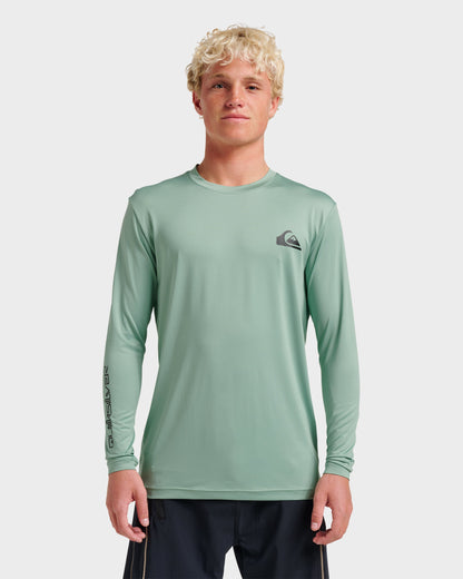 Everyday Long Sleeve Surf Tee - Granite Green