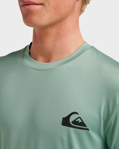 Everyday Long Sleeve Surf Tee - Granite Green