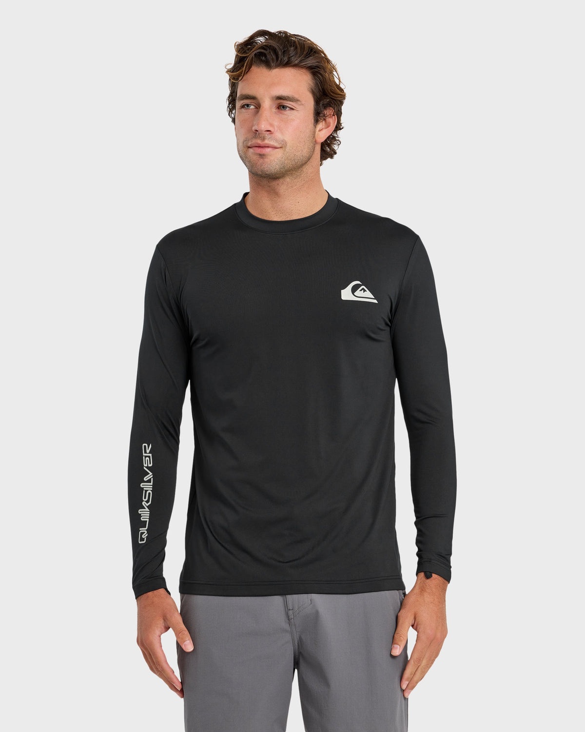 Everyday Long Sleeve Surf Tee - Black