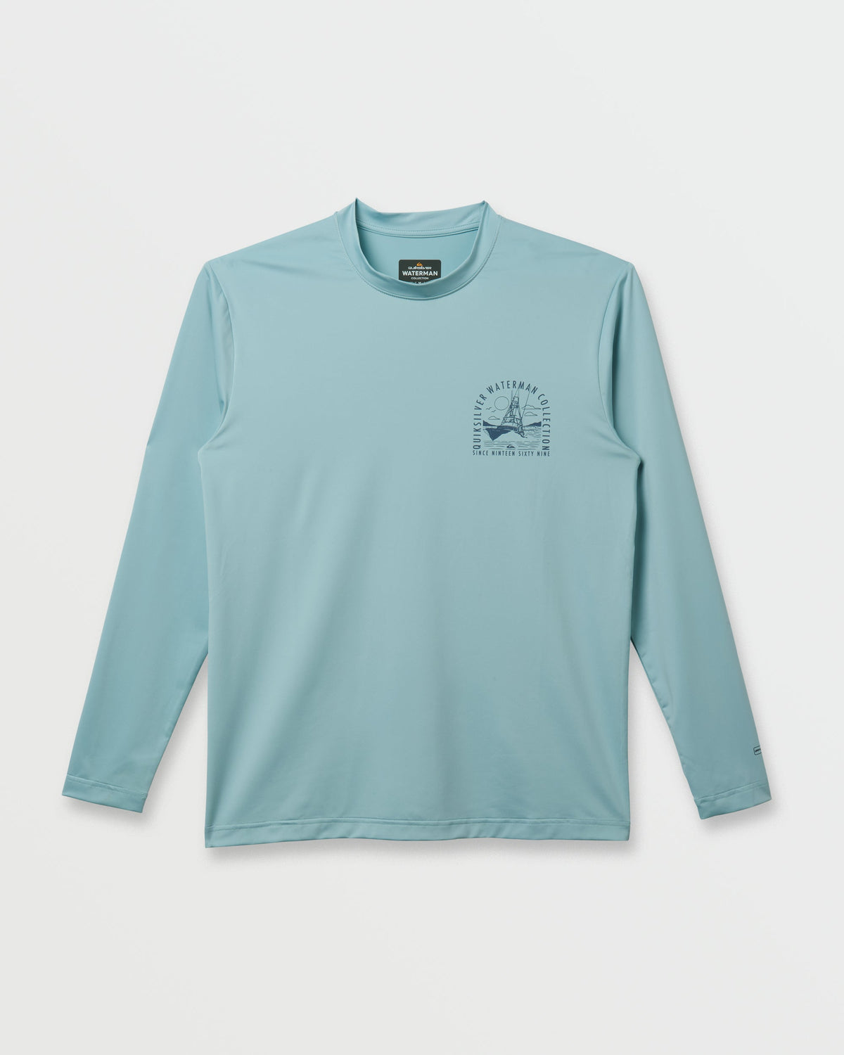 Waterman Coolbreeze Long Sleeve Surf Tee - Sterling Blue