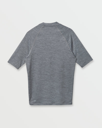 Everyday UPF 50 Short Sleeve Rashguard - Smoked Gray Heather