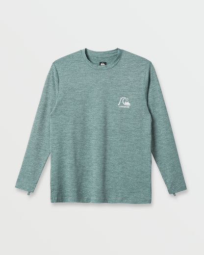 DNA Logo Surf Long Sleeve Surf Tee - Jade Heather