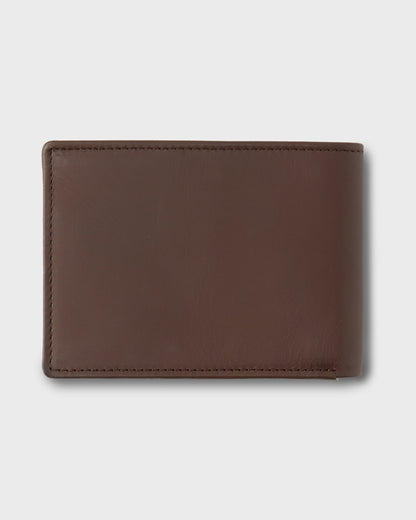 Mack 2 Wallet - Chocolate Brown